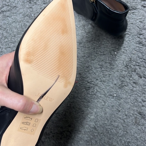 J.Crew new Stevie ankle boots in leather cc055 - Picture 4 of 5